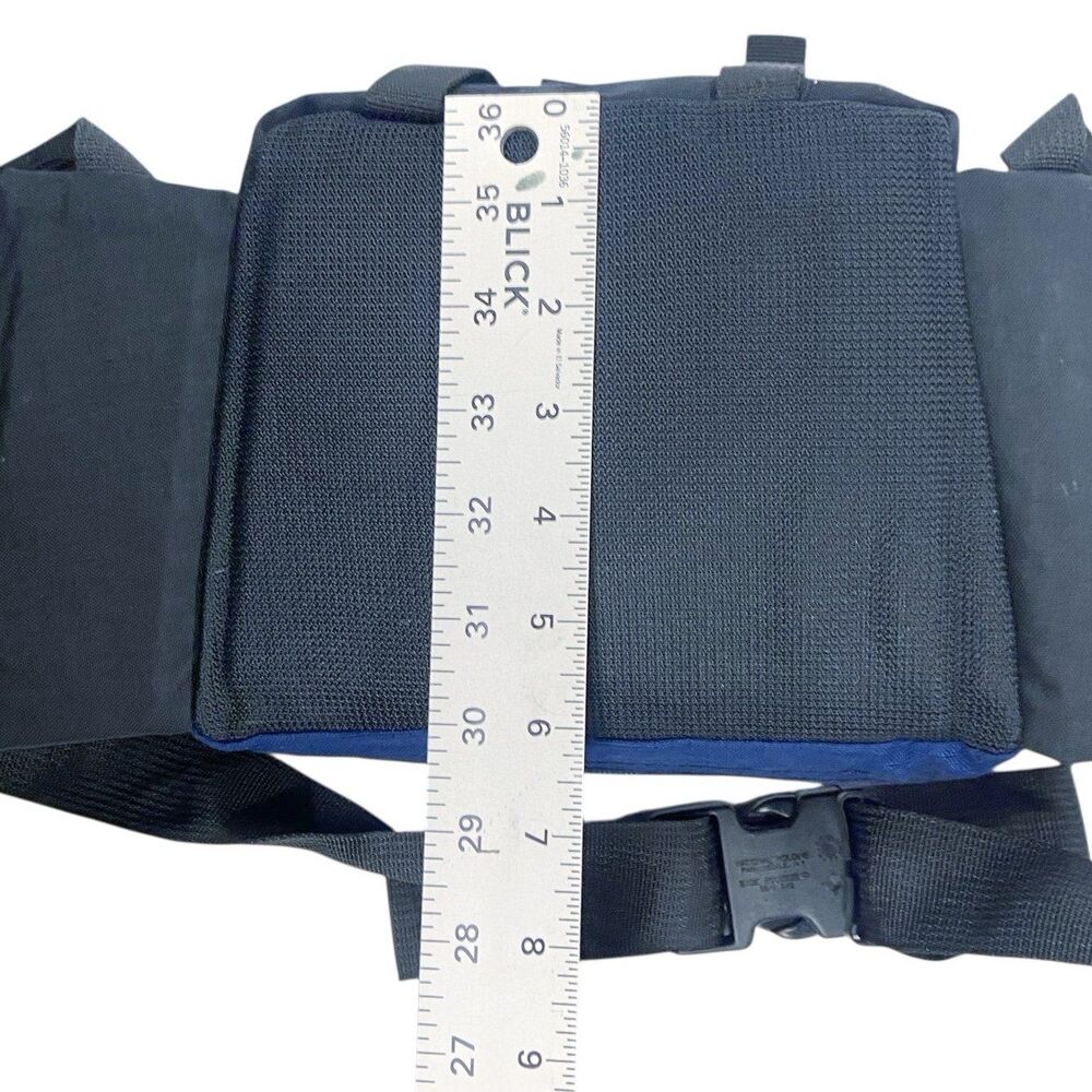 Vintage JanSport Outdoors Belt Bag 2 Bottle Holders Zippered Pockets Rare 90’s - Picture 10 of 12